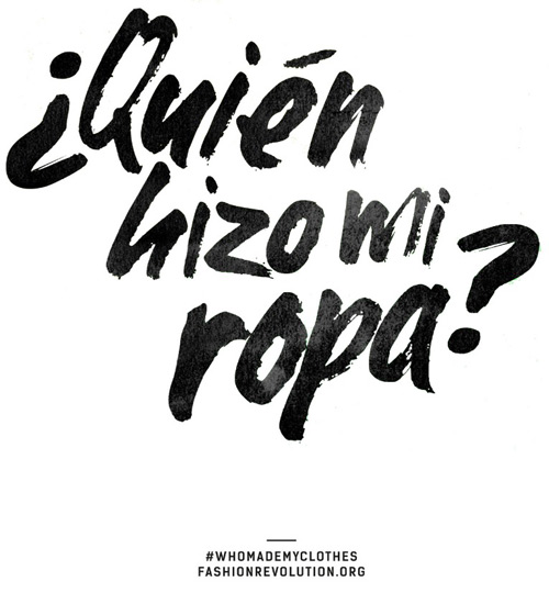 El Triángulo de la Moda se suma a la campaña #QuiénHizoMiRopa