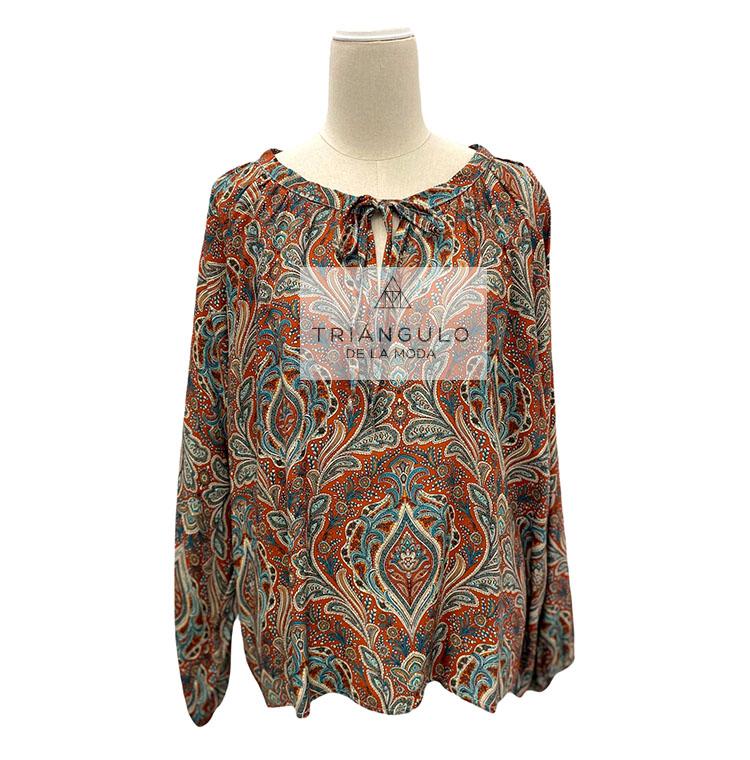 Tienda online del Triangulo de la Moda Blusa GOTIK estampada
