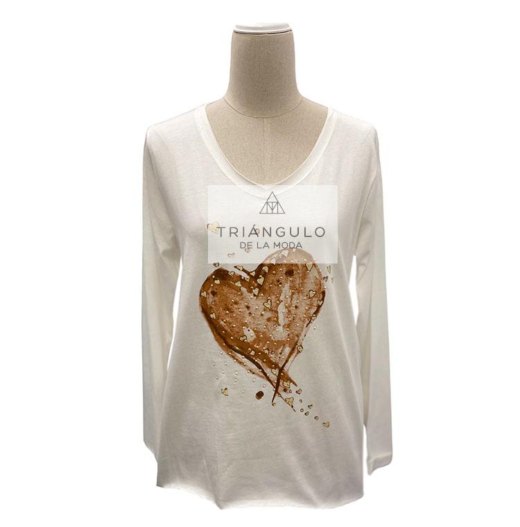 Tienda online del Triangulo de la Moda Camiseta HEART