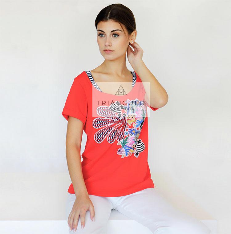 Tienda online del Triangulo de la Moda Camiseta MICRO FAUVE R