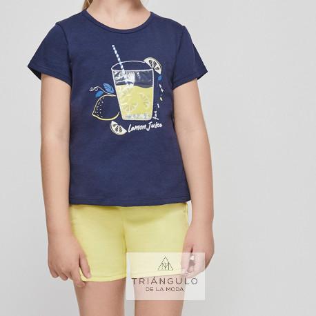 Tienda online del Triangulo de la Moda Conjunto manga corta lemon juice 