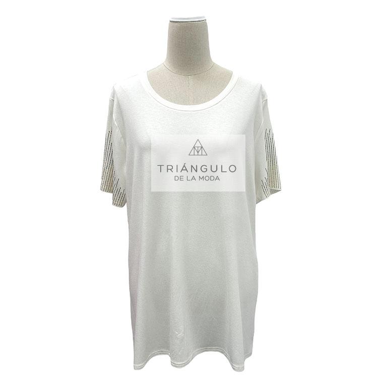Tienda online del Triangulo de la Moda Camiseta manga STRASS