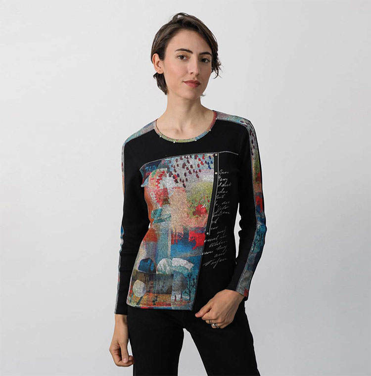 Tienda online del Triangulo de la Moda Camiseta LIFLY ARGENT SOMI